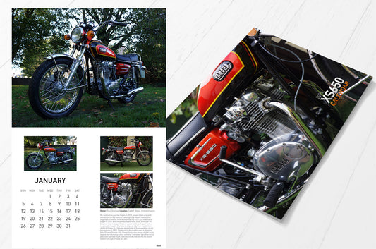 2025 XS650 Calendar